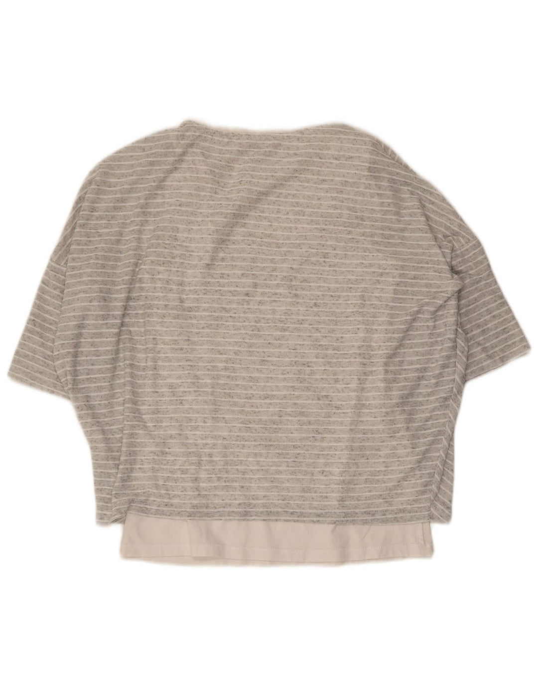 Женская блузка свободного кроя PHASE EIGHT, топ UK 10, маленькая серая полоска