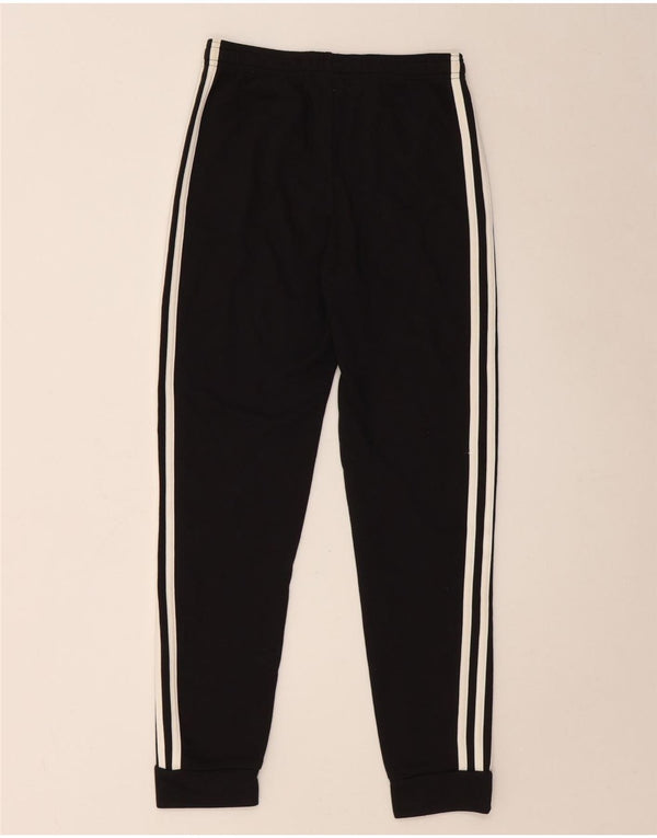 Спортивный костюм Adidas для мальчиков, брюки для бега, 11-12 лет, черный хлопок
