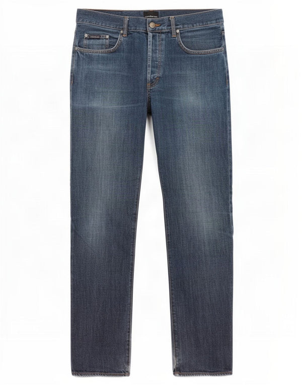 Мужские прямые джинсы Calvin Klein W36 L33, синий хлопок