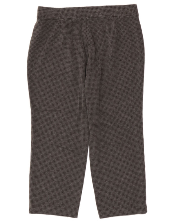 Женские укороченные брюки Marks & Spencer UK 16, большие W34 L23, серые