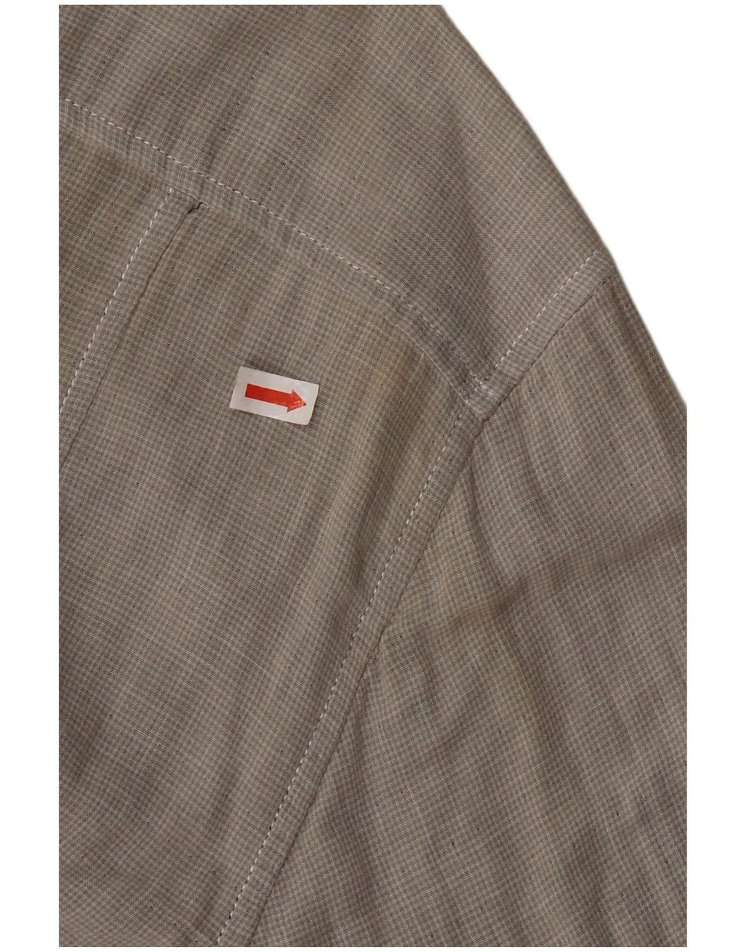 Мужская рубашка Guess 2XL серая, хлопок в мелкую клетку