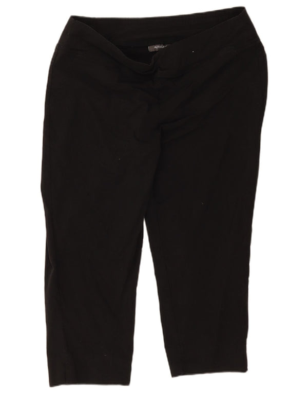 Женские капри Marks & Spencer Autograph UK 18 XL W36 L21 черные