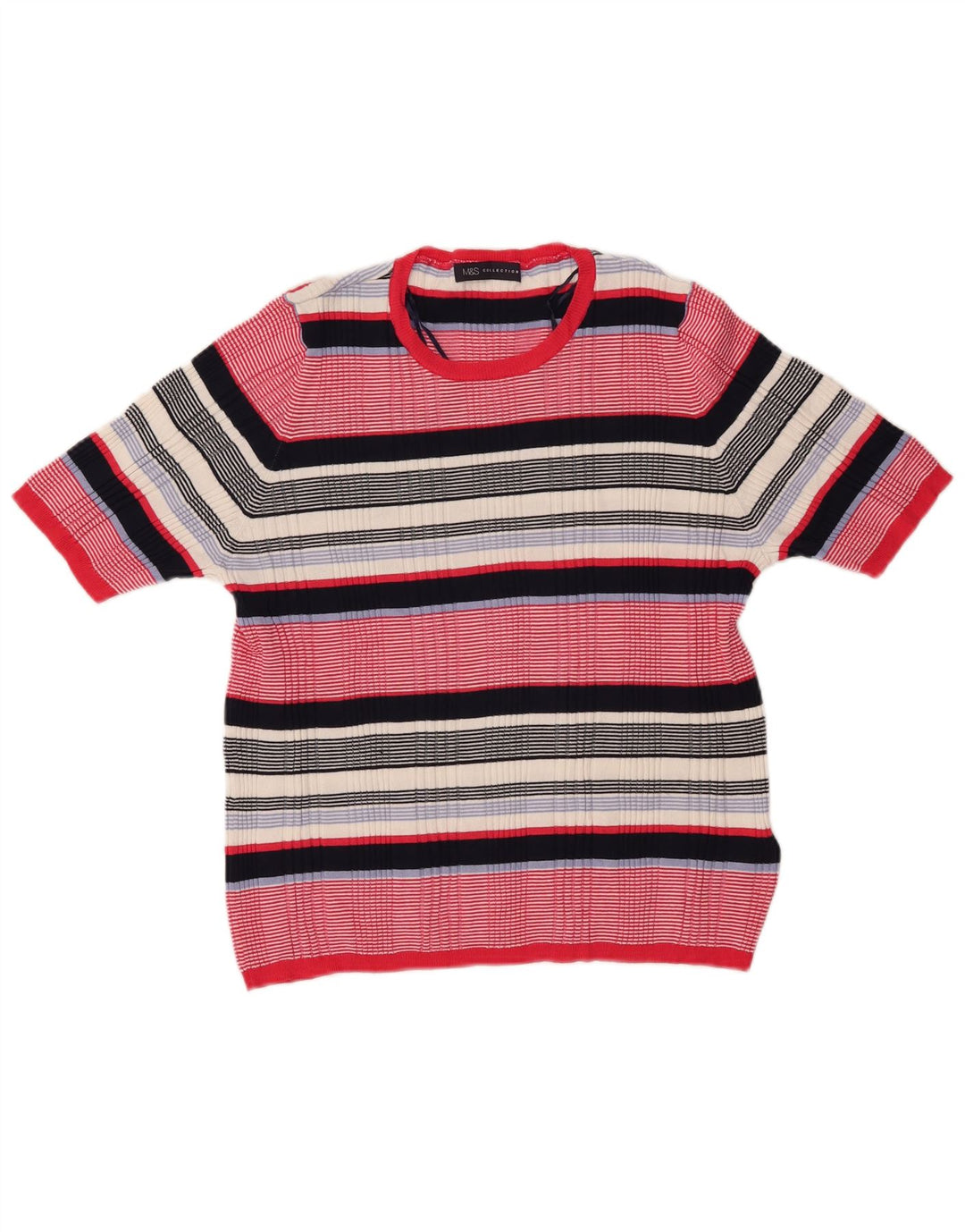 Женский джемпер с круглым вырезом MARKS & SPENCER UK 20 2XL, разноцветный