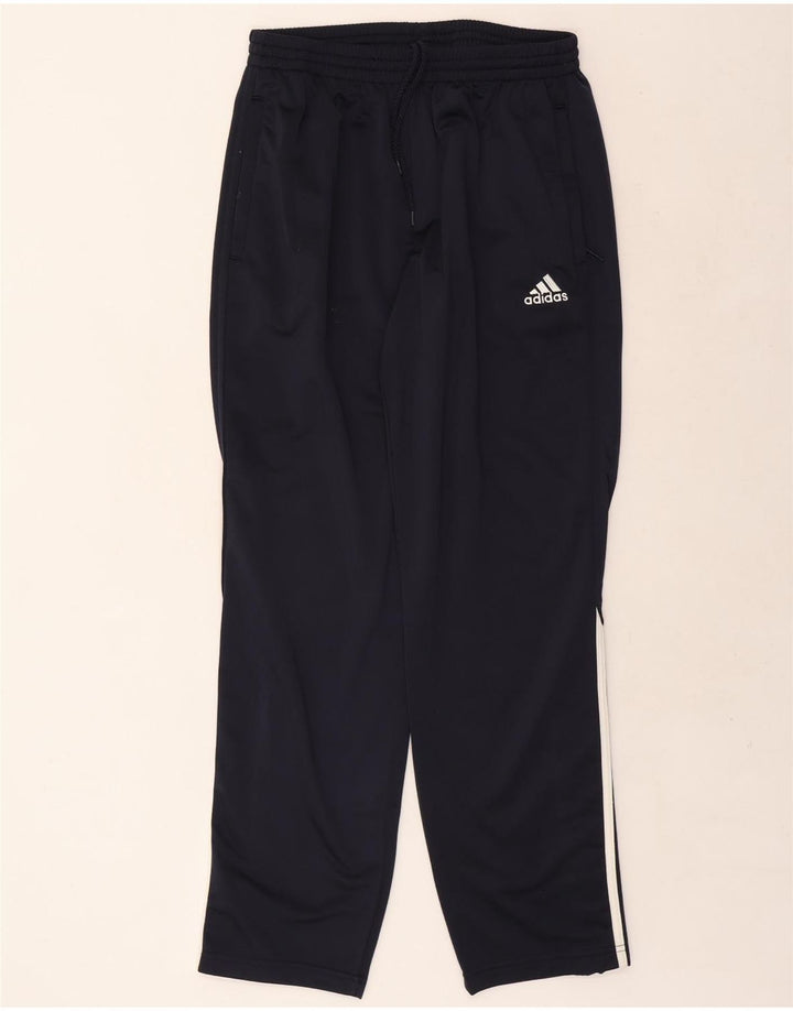 Мужские спортивные брюки Adidas UK 40/42, средний темно-синий полиэстер