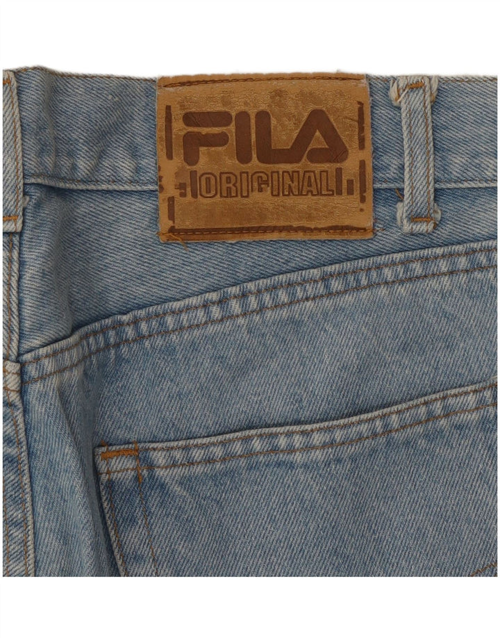 Мужские прямые джинсы FILA W30 L28 синие