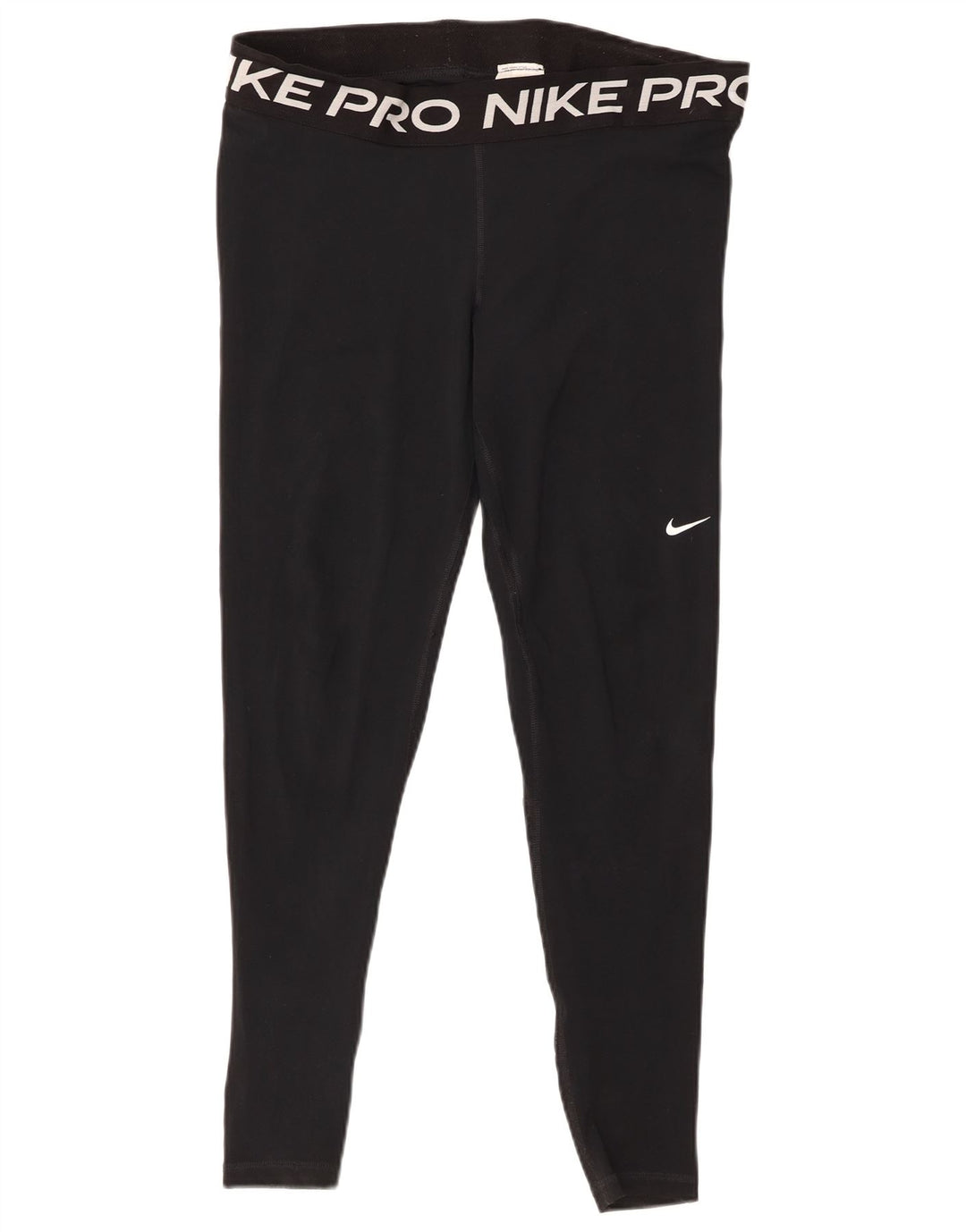 Женские леггинсы с рисунком Nike UK 18 XL, черный полиэстер