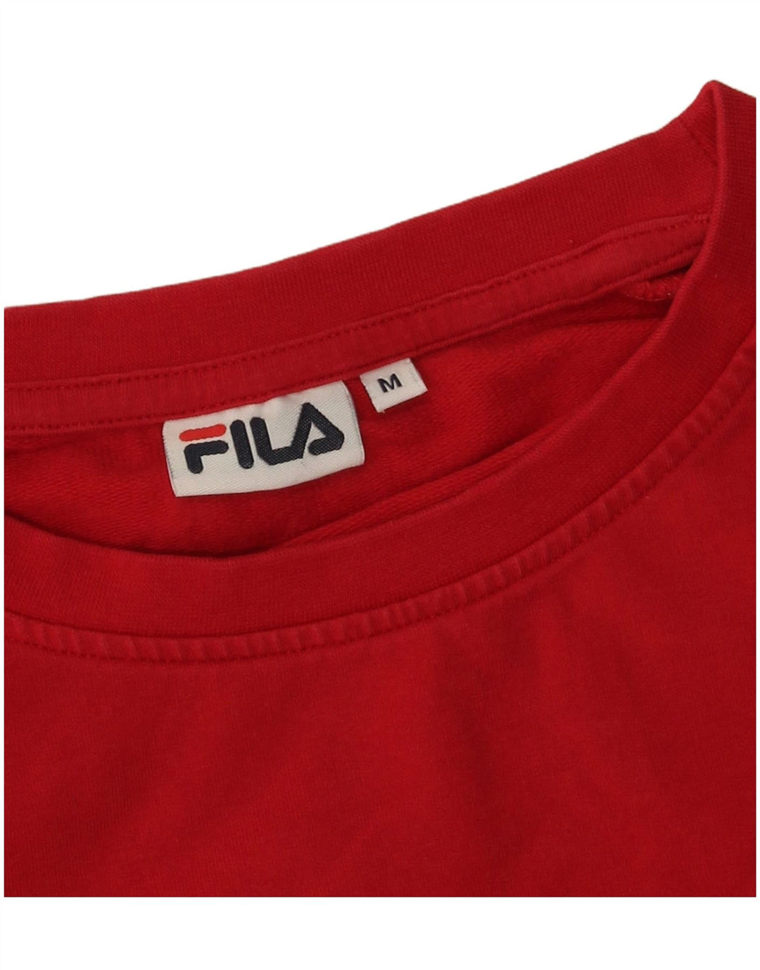 Женский свитер с рисунком Fila UK 14, средний красный