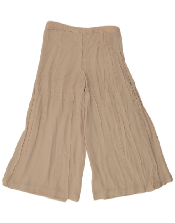 Armani Collezioni Женские брюки-кюлоты повседневные брюки IT 40 Small W30 L28 Бежевые