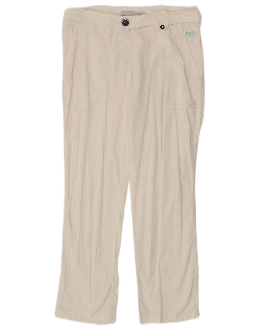 Женские прямые брюки чинос Sergio Tacchini IT 44 Medium W30 L27 Белые