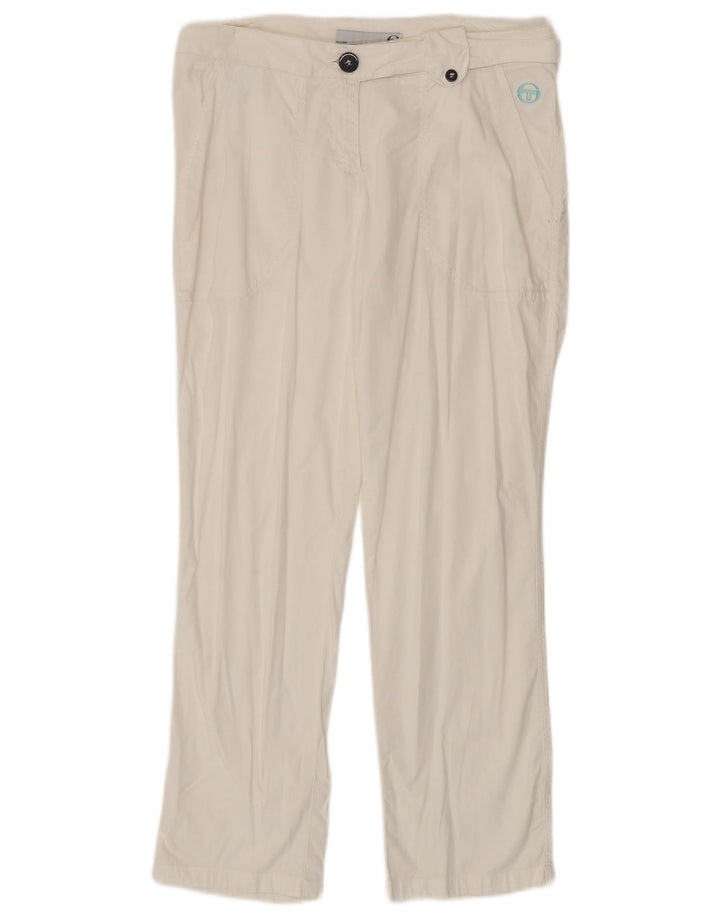 Женские прямые брюки чинос Sergio Tacchini IT 44 Medium W30 L27 Белые