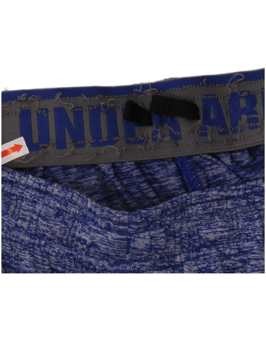 Мужские спортивные шорты UNDER ARMOR, средние синие с цветными блоками