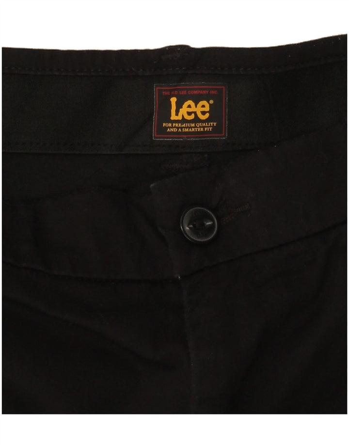 Женские прямые брюки чинос LEE W30 L31 черные