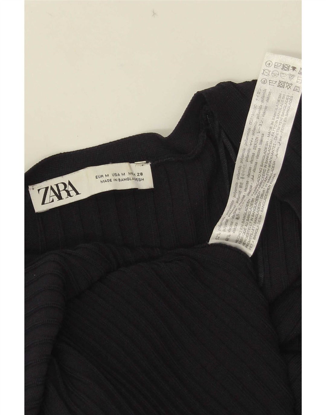 Женское платье макси Zara UK 12, средний темно-синий, полиамид