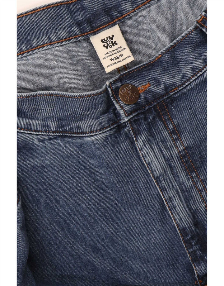 Мужские свободные джинсы Lucy & Yak W36 L29, синие, хлопок