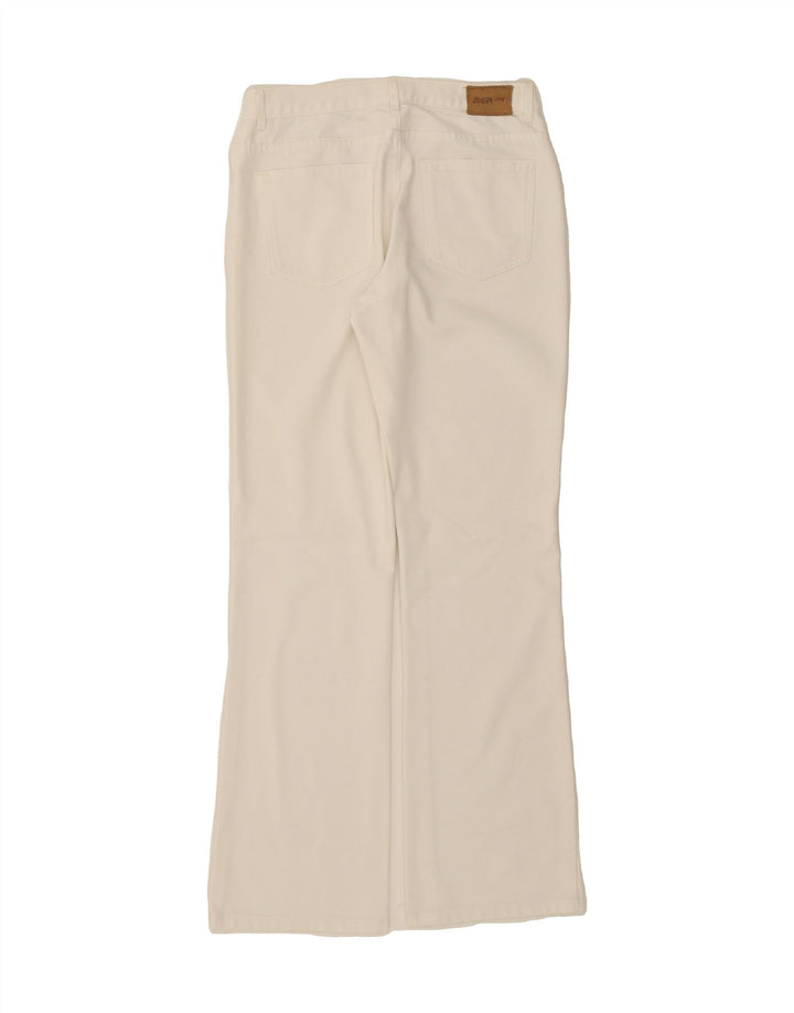 JOOP Womens Bootcut Jeans US 10 Large W32 L30 White Cotton Vintage Joop and Second-Hand Joop from Messina Hembry 