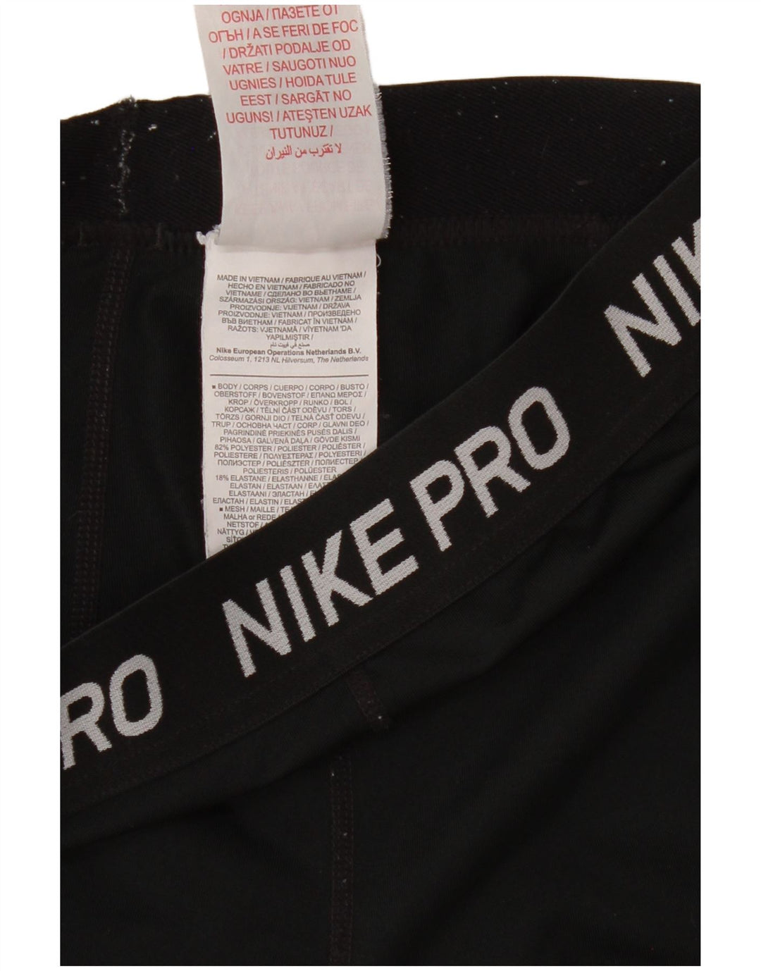 Женские леггинсы с графическим рисунком Nike UK 8, маленькие черные полиэстер