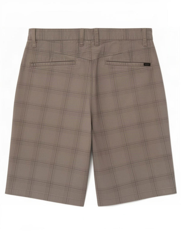 Мужские шорты чинос Volcom Medium W32 Серые в клетку