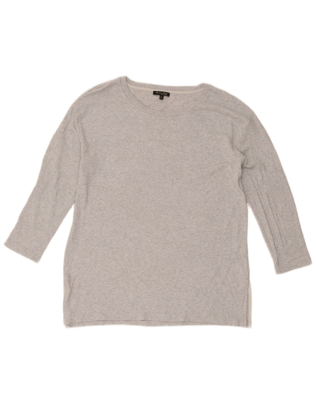 Женский топ Massimo Dutti с рукавом 3/4 UK 16, большой серый