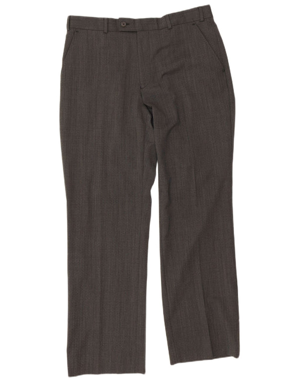 Брюки мужские прямые костюмные Ted Baker W34 L31 серые