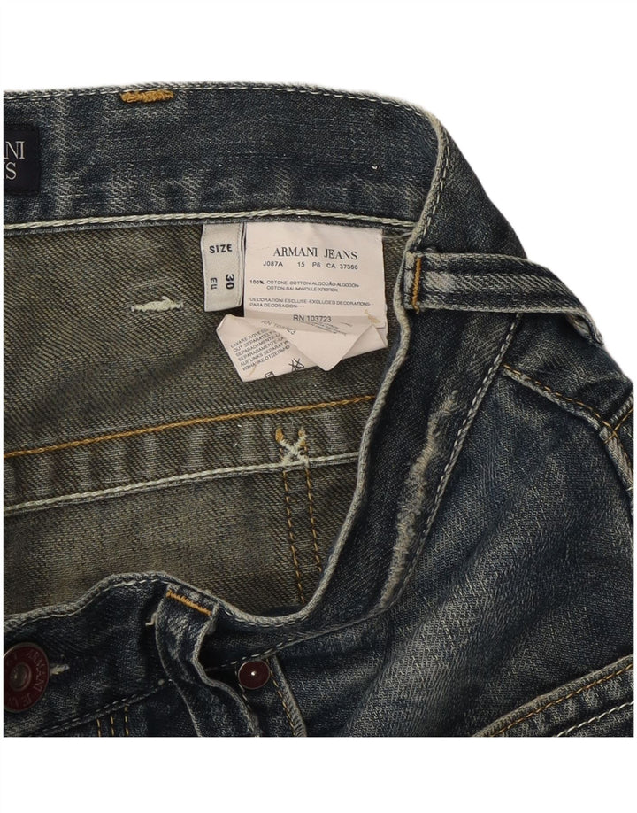 Женские джинсы Armani Bootcut W30 L32 Синие, хлопок