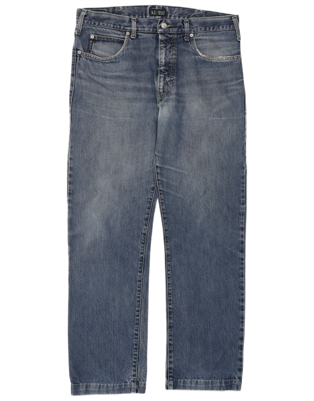 Мужские прямые джинсы Armani W38 L31 синие
