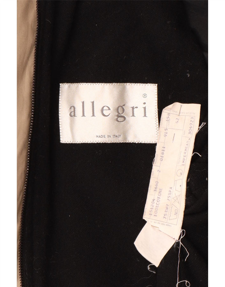 ALLEGRI Женское пальто оверсайз IT 42 Medium Beige Wool