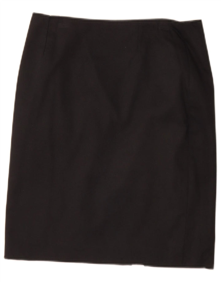 Новая женская прямая юбка Penny IT 40, маленькая W26, черный хлопок