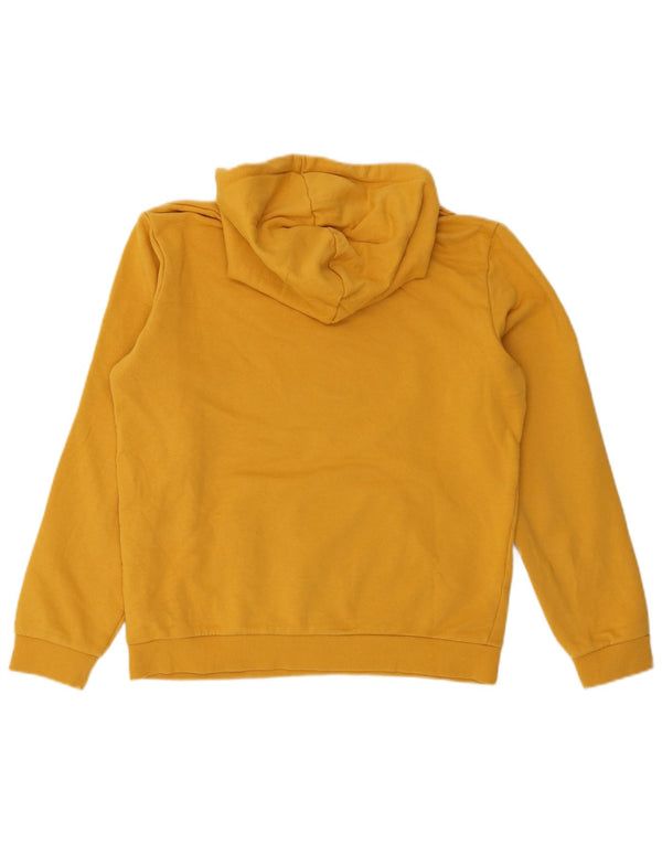 Джемпер с капюшоном Puma для девочек 15–16 лет, желтый хлопок, размер XL