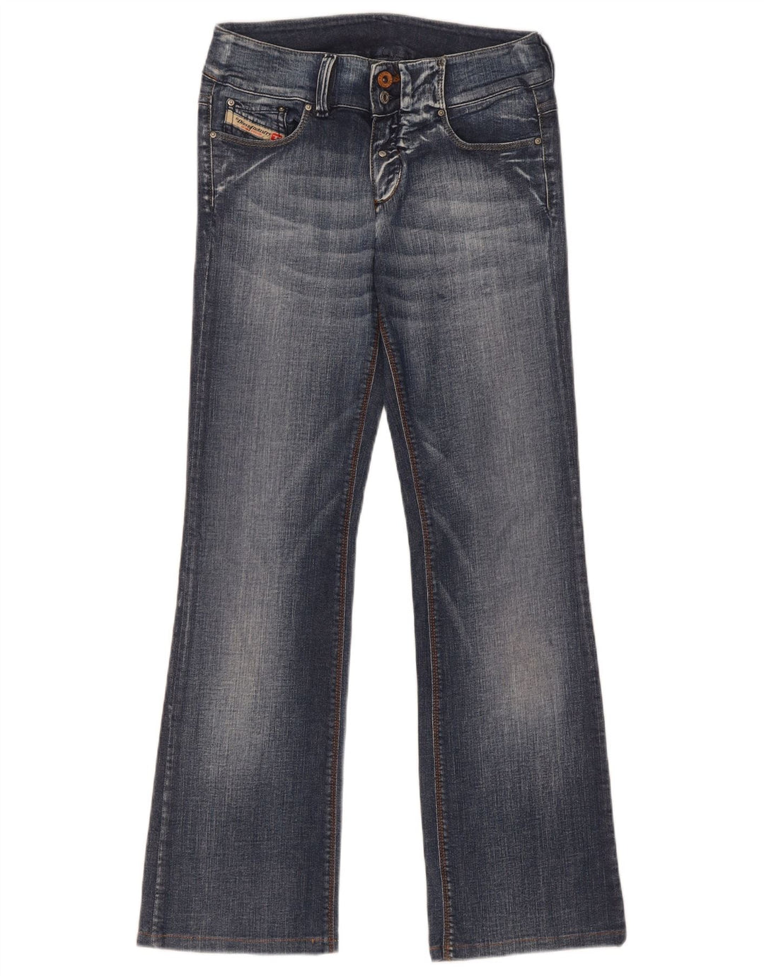 Женские джинсы Diesel Bootcut W27 L29, синие, хлопок