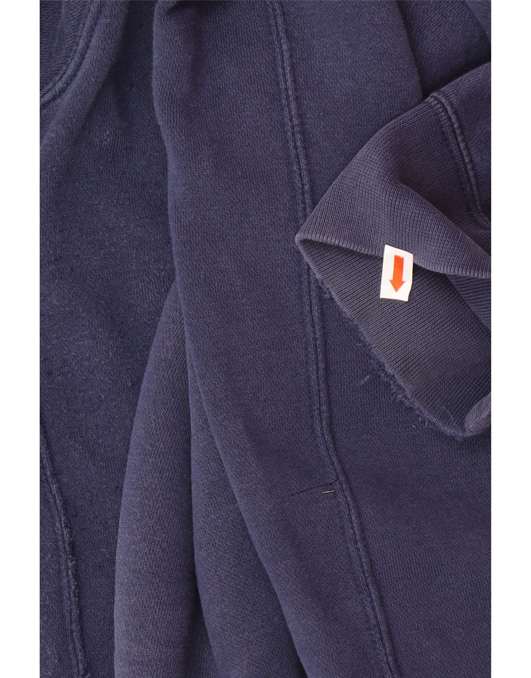 Мужской джемпер свободного покроя с рисунком NIKE XL, темно-синий, хлопок