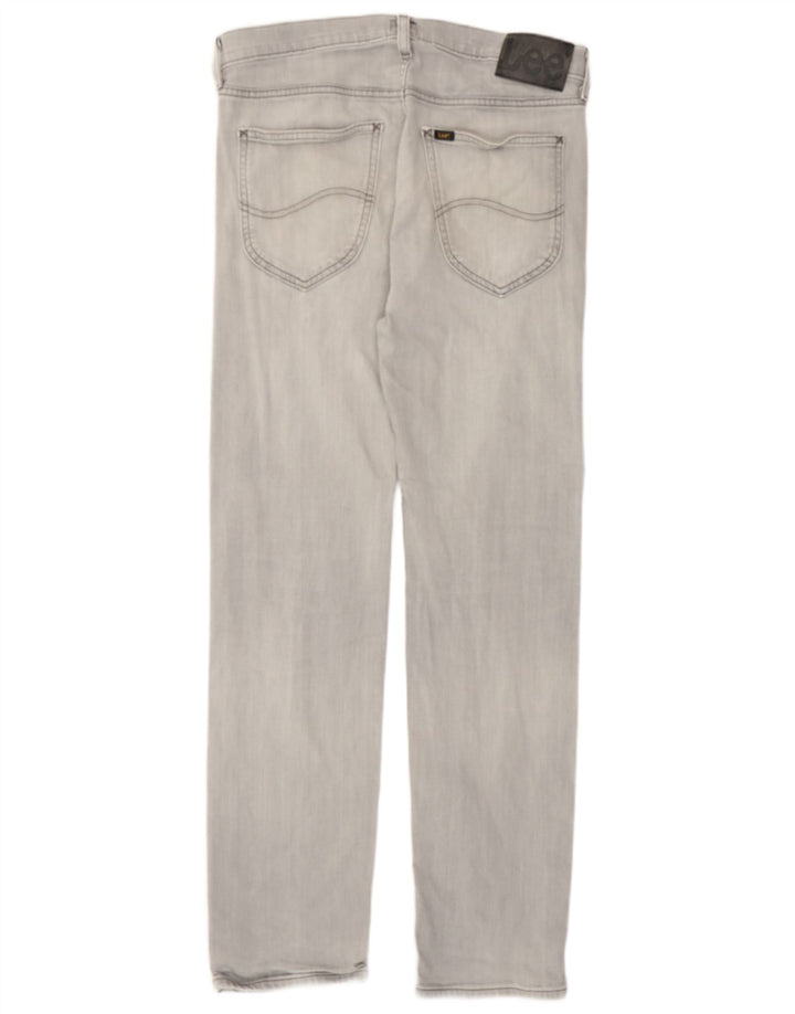 Мужские прямые джинсы Lee Daren W32 L32, серый хлопок