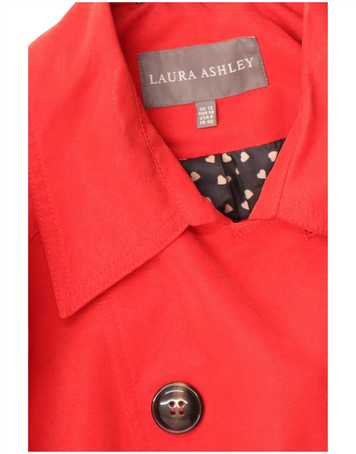 Женский тренч Laura Ashley UK 12, средний красный модал