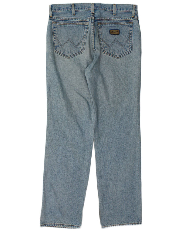 Мужские прямые джинсы Wrangler Texas W33 L32, синий хлопок