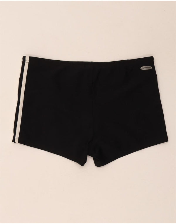 Женские спортивные шорты Adidas UK 18 XL, черный нейлон