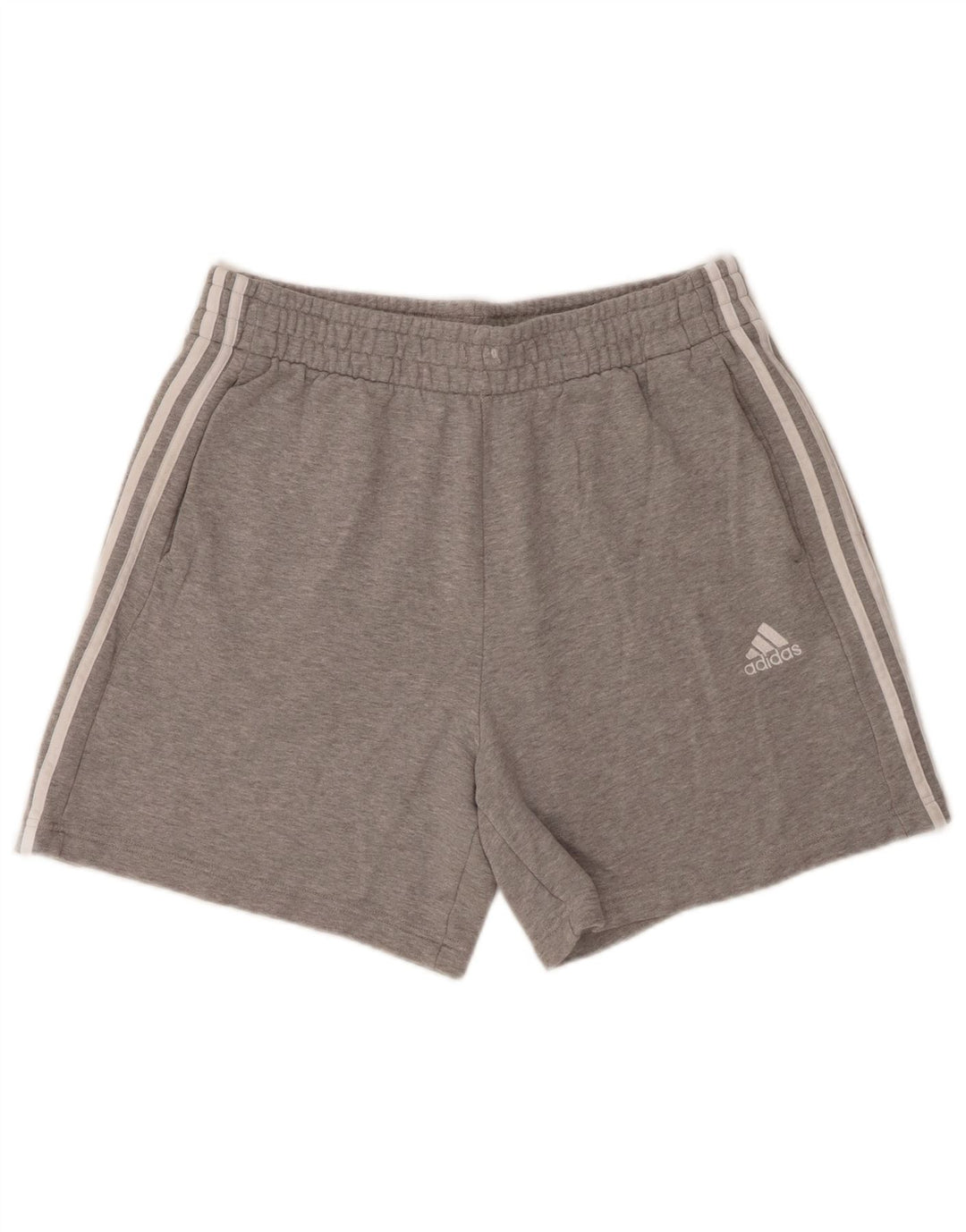 Мужские спортивные шорты Adidas XL серые, хлопок