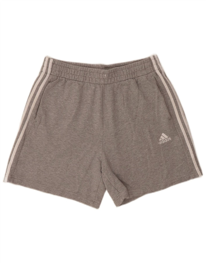 Мужские спортивные шорты Adidas XL серые, хлопок