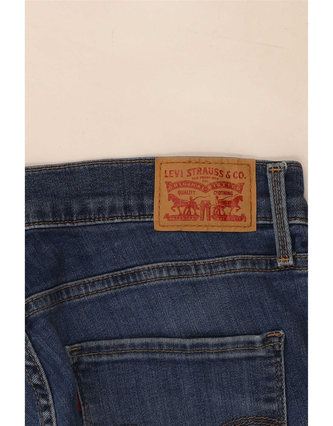Женские джинсы скинни Levi's W30 L30 синие