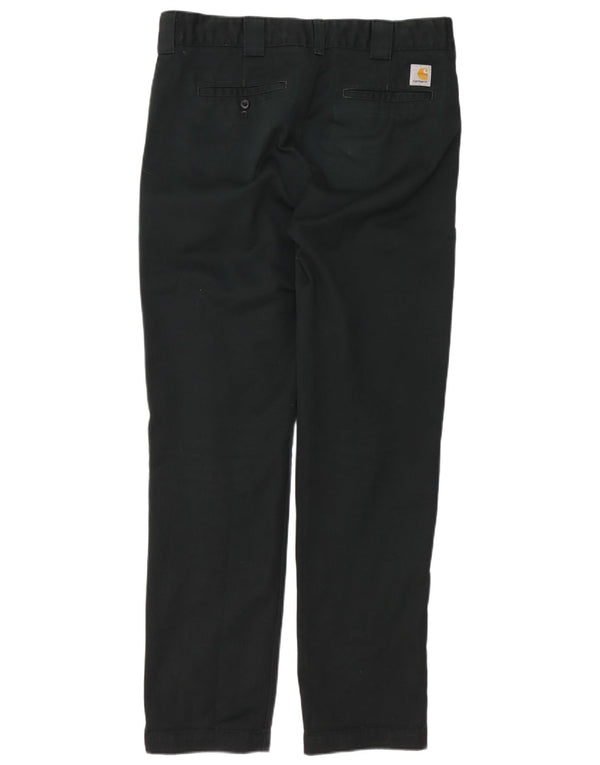 Мужские брюки-чиносы Carhartt W32 L34, черные, хлопковые