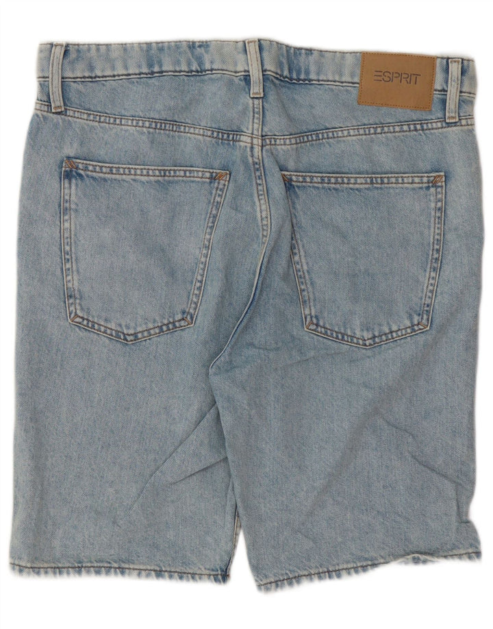 Мужские джинсовые шорты Esprit W33, средний синий хлопок