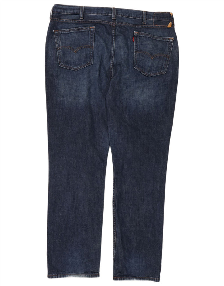 Мужские узкие джинсы LEVI'S W40 L32, темно-синий хлопок
