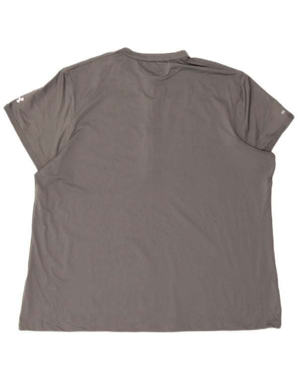 Женская футболка Under Armour Heat Gear Top UK 22 3XL Серая