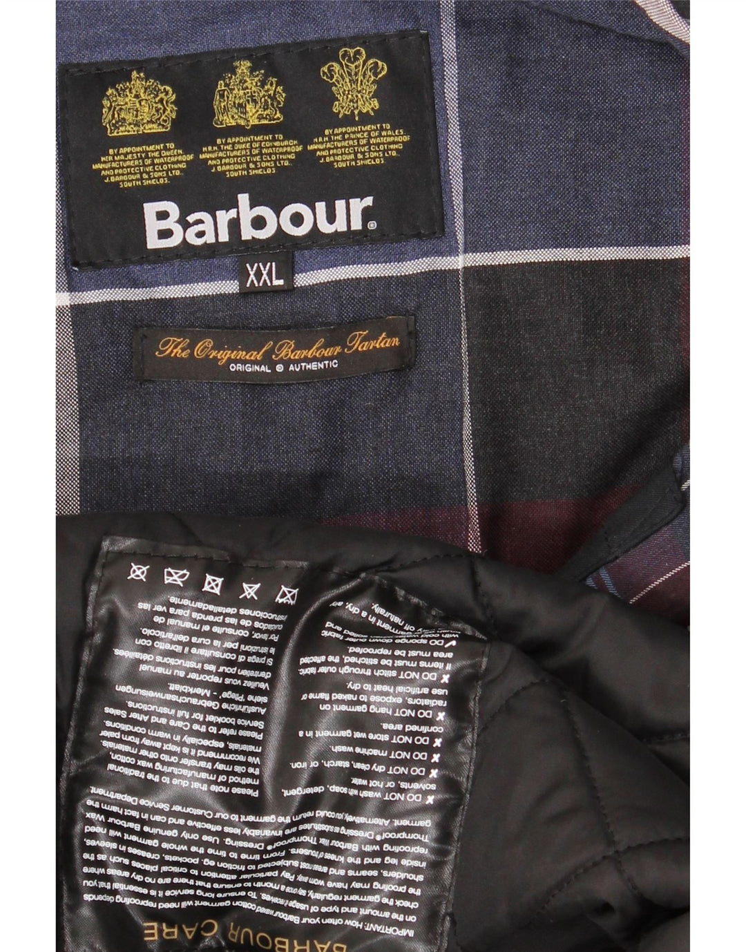 Мужская куртка Barbour из вощеного хлопка UK 44 2XL бордовый