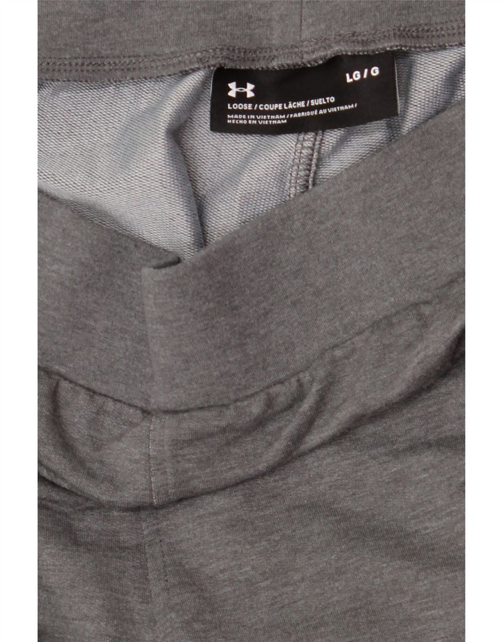 UNDER ARMOR Мужские спортивные брюки SMU Mustangs Брюки-джоггеры Большие серые