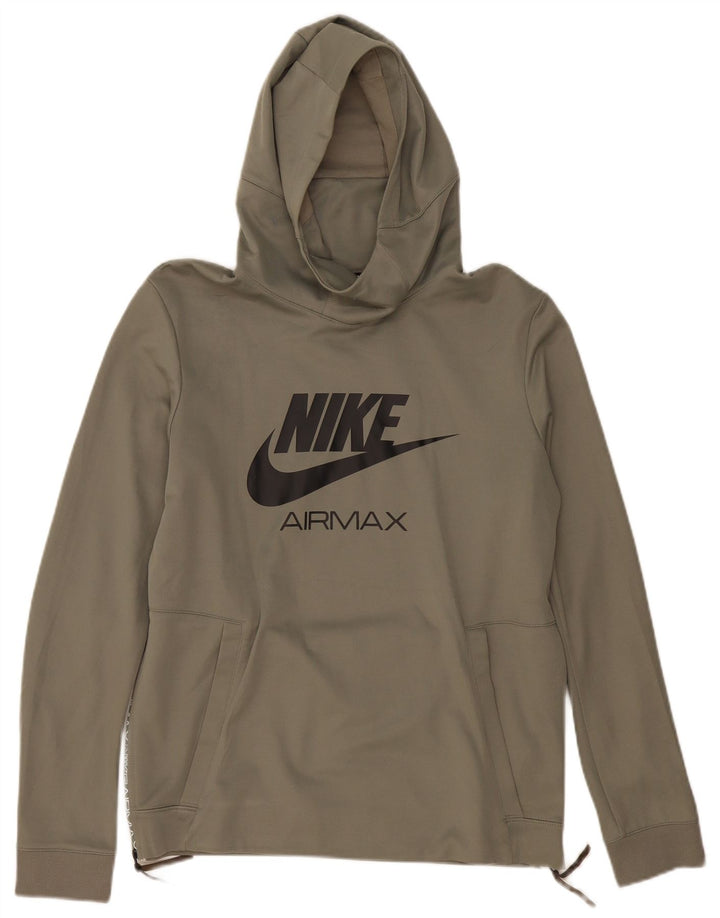 Мужской спортивный костюм Nike с рисунком, средний цвет, хаки, хлопок