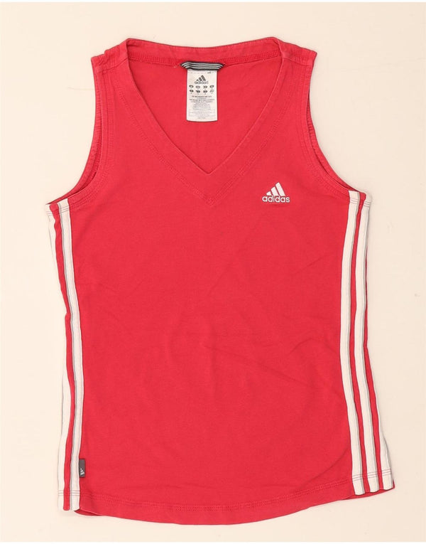 Женский жилет Adidas Top UK 10, маленький красный хлопок
