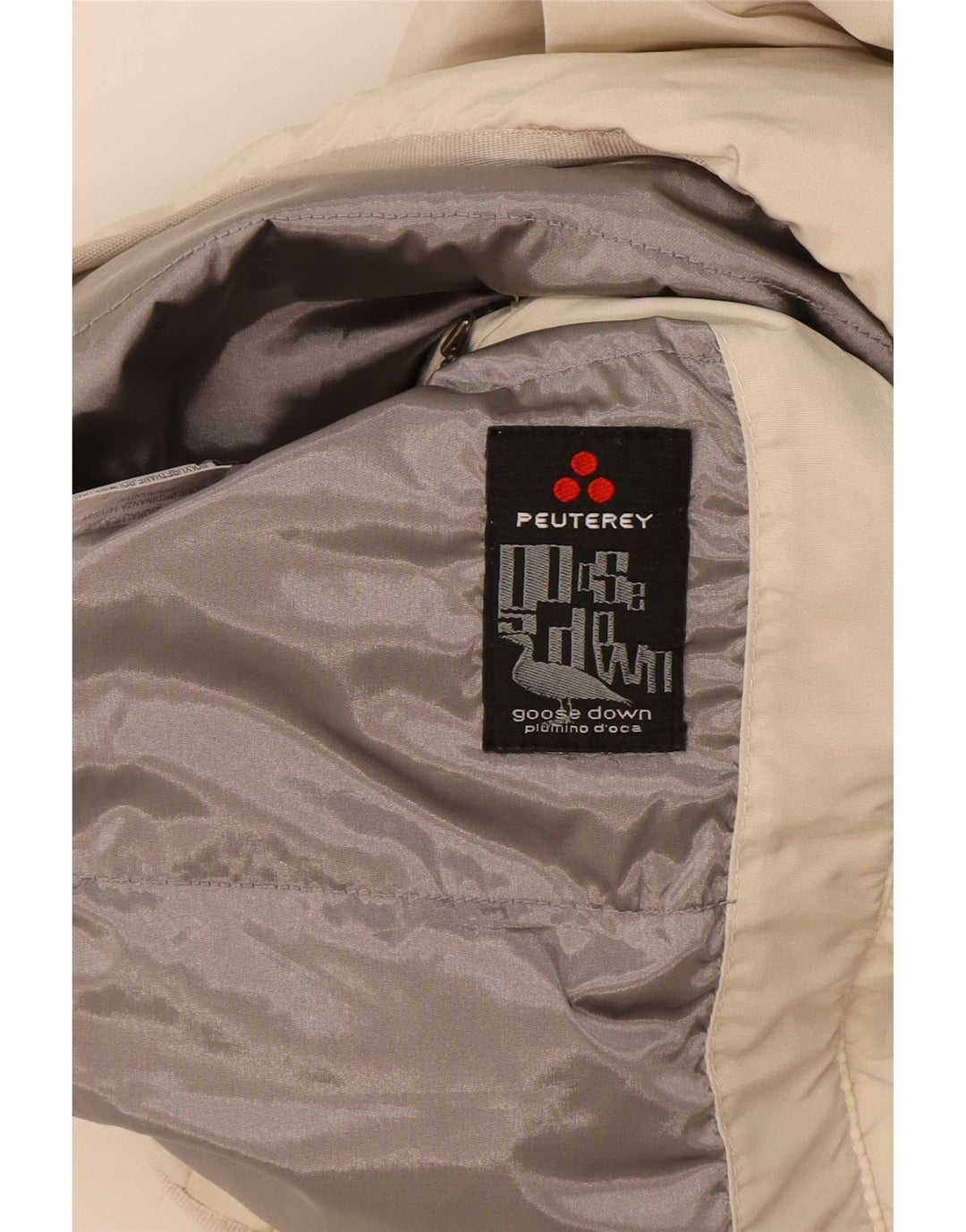 PEUTEREY Женская стеганая куртка IT 40 Medium Beige Полиамид
