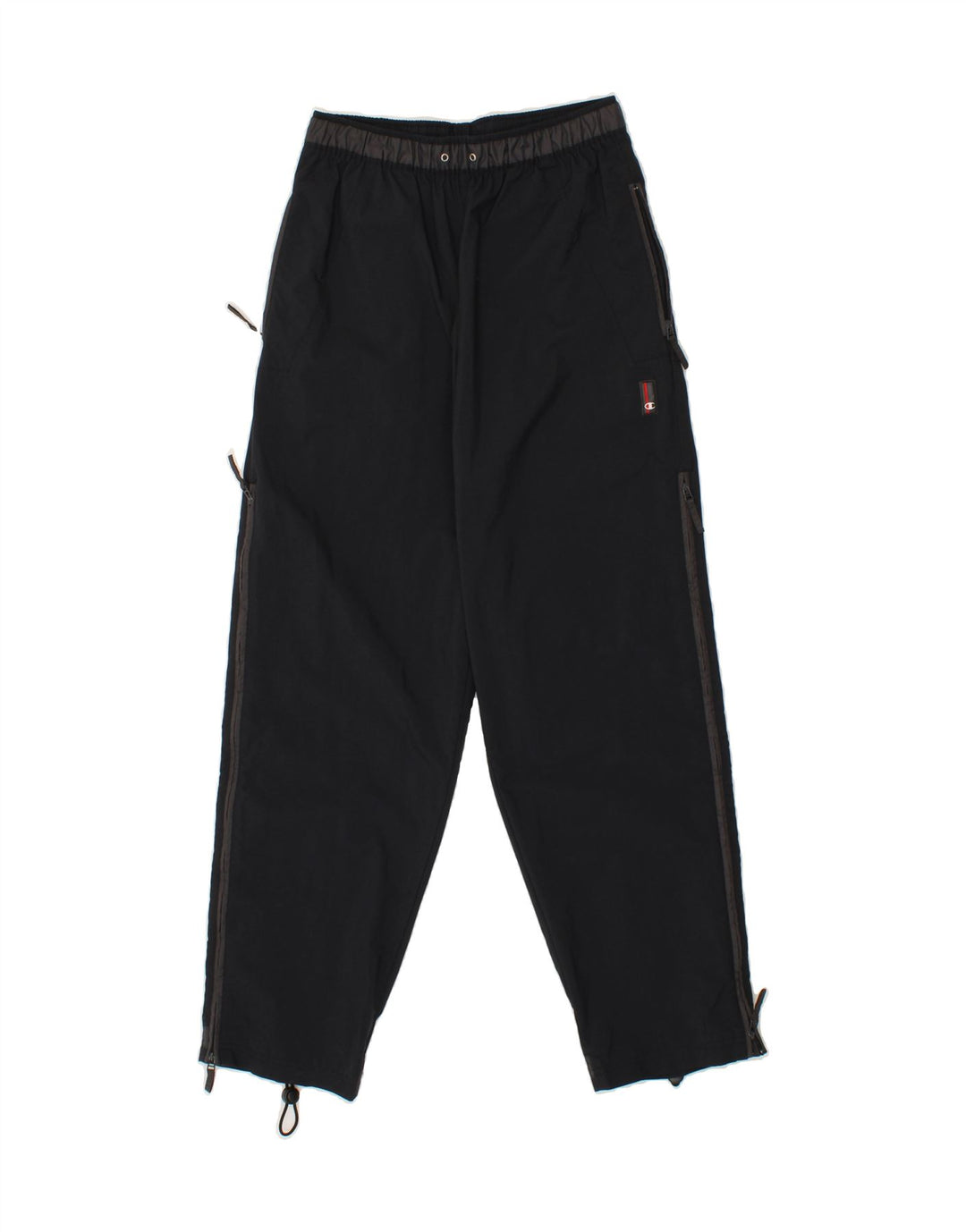 CHAMPION Womens Tracksuit Trousers UK 8 Small  Black Polyamide Vintage Champion and Second-Hand Champion from Messina Hembry 