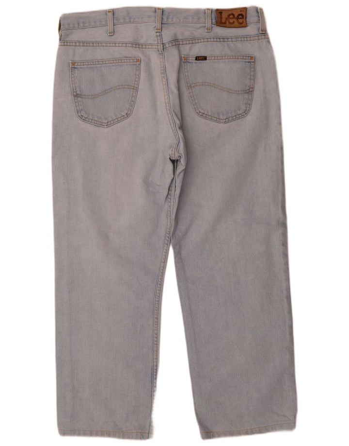 Мужские прямые джинсы Lee W38 L27, синий хлопок