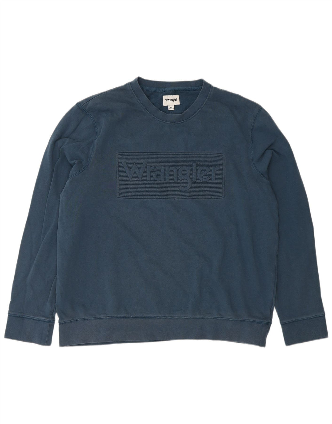 WRANGLER Мужской свитшот с рисунком XL, синий хлопок