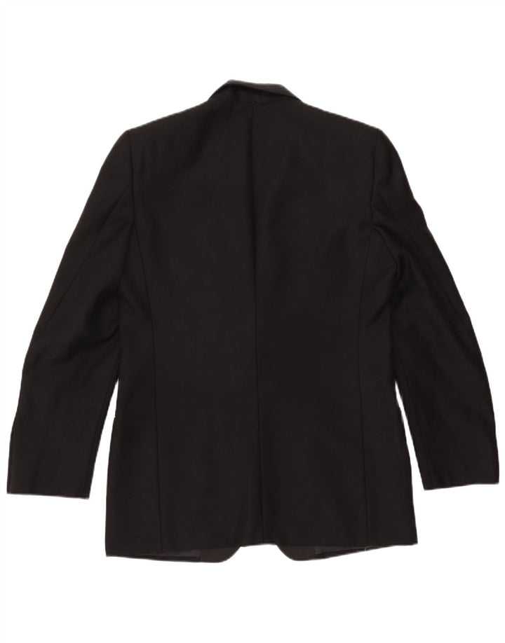 Мужской пиджак на 1 пуговице DEL MARE 1911 UK 38, средний черный